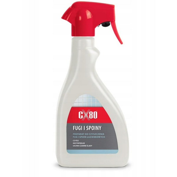 CX80 Fugi i Spoiny - preparat do czyszczenia fug i spoin łazienkowych 600ml [60280]