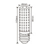 LSX015NW LED E27 PROFI 15W T28 4000K 1800lm (do plafonier)