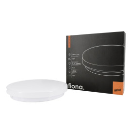 Plafoniera LED FIONA 12W 4000K 1200lm IP20 biała C37-PLF-230-120-4K