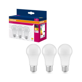Żarówka LED E27 13W ( 100W) 1521lm A60 230V 3000K (ciepło-biała) - LED VALUE OSRAM (cena za op. 3 szt.)