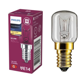 żarówka do piekarnika 300st. C Appliance 26.0W E14 230-240V T25 CL OV Philips