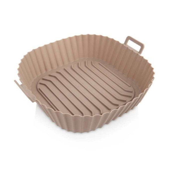 Koszyk wkład silikonowy wielorazowy do frytownicy AIRFRYER 20x20cm - 154418