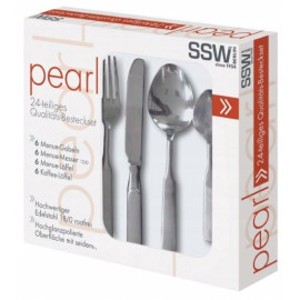 Zestaw sztućców PEARL 24 elementy - SSW