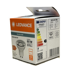Żarówka LED GU10 6,9W ( 80W) 4000K (neutralna) 90 st. - LED VALUE