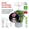 Z7902 Lampa LED GROW do uprawy roślin 8W, timer, ściemnialna