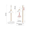 Z7905 Lampa LED GROW do uprawy roślin 7 W, timer