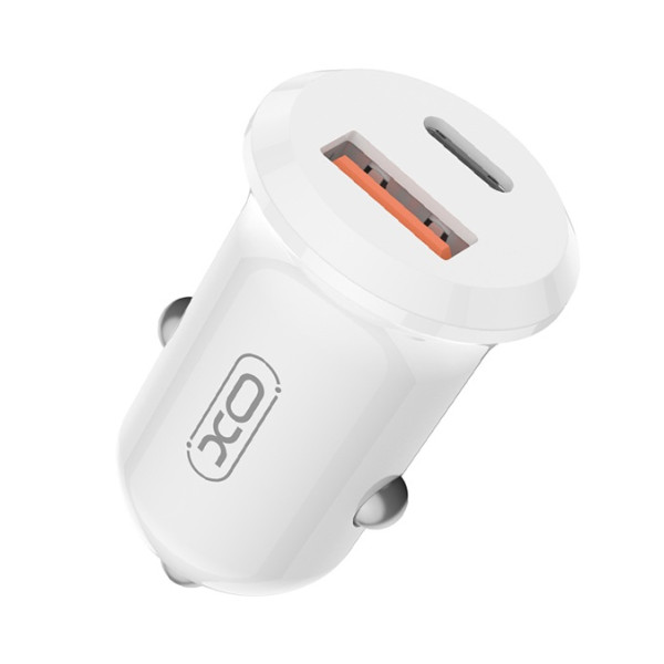 ładowarka samochodowa 30W 1xUSB + 1xUSB-C - XO CC69 