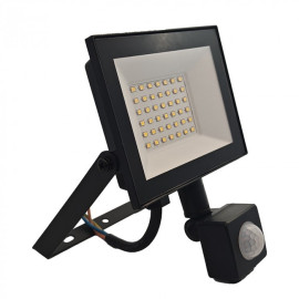NL-3 PIR 30W Naświetlacz LED 4000K 2700lm IP65 EC61478
