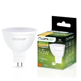 Żarówka LED MR16 230V GU5.3 6W (50W) 580lm 3000K 120° LUMILED
