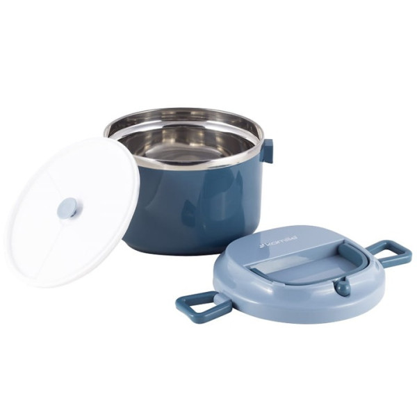 Kamille pojemnik termi. 1,0L , PP/inox , nieb/ziel/róż 2135