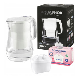 Dzbanek filtrujący 4,2L Aquaphor ONYX + 1 wkład Maxfor+, biały