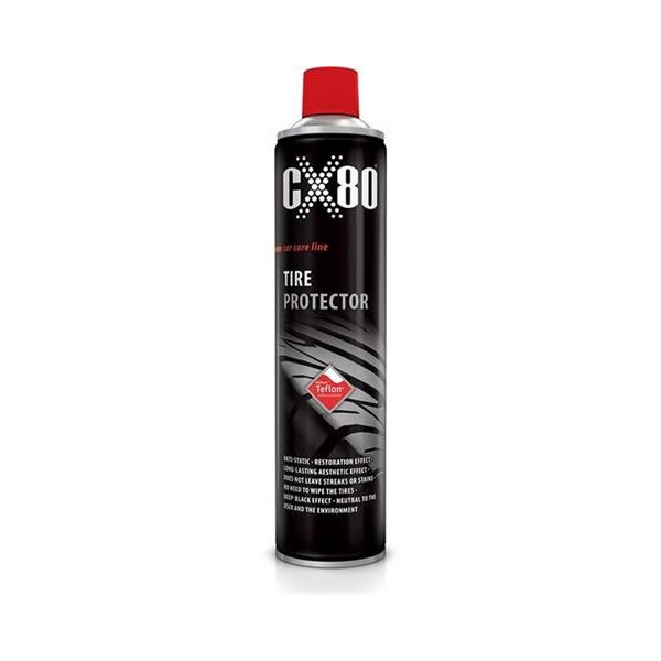 CX80 TIRE PROTECTOR TEFLON 600ML Preparat zabezpieczający do opon [60326]
