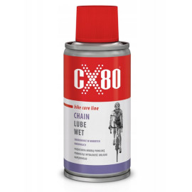 CX80 BIKE CHAIN LUBE WET 150ml - Smar w sprayu do łańcucha na mokre warunki [48509]