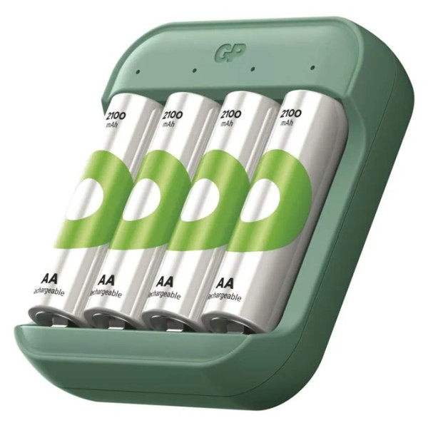 Ładowarka akumulatorków AA i AAA + 4× AA 2100 + 4× AAA 850