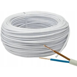 przewód elektryczny linka OMY 2x0,75 /300 ELEKTROKABEL H03VV-F (100mb) 