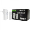 Dzwonek bezprzewodowy BIM-02 biały (dzwonek-230V / przycisk-bateria) M61751