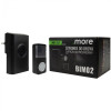 Dzwonek bezprzewodowy BIM-02 czarny (dzwonek-230V / przycisk-bateria) M61752