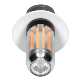 Latarka kempingowa LED, 3W 200lm, akum.500mAh, USB-C, karabińczyk, osłonka LT-28 