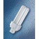 świetlówka kompaktowa G24q-1 (4-pin) - 13W 3000K (ciepło-biała) - Dulux D/E 13/830 Osram