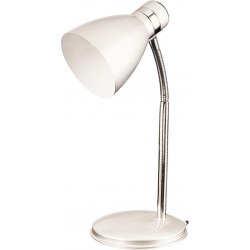 Lampa biurkowa E14 metalowa, biała - Patric 4205 RABALUX