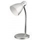 Lampa biurkowa E14 metalowa, srebrna - Patric 4206 RABALUX
