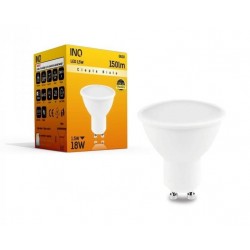 Żarówka LED GU10 1,5W (zamiennik 18W) 150lm 230V 3000K (ciepło-biała)  - LR006WW INQ