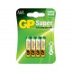 Bateria AAA (LR03) alkaliczna 1,5V SuperAlkaline - 24A-U4 (cena za blister 4 szt.)