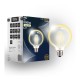 Żarówka LED E27 8W (zamiennik 60W) 800lm - G125 230V 3000K (ciepło-biała) - DS030WW DECO CLEAR INQ